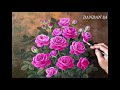 CARA MELUKIS - MENGGAMBAR BUNGA MAWAR CANTIK / HOW TO PAINT BEAUTIFUL ROSE BY DANDAN SA, Tutorial 22