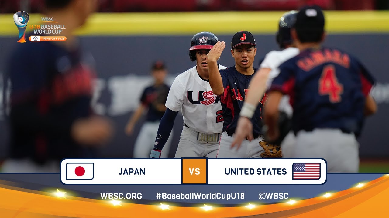 Japan resist late USA comeback and stay undefeated - World Baseball  Softball Confederation - XXXI U-18 Baseball World Cup 2023