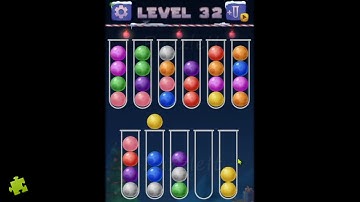 Color Ball Sort Puzzle - Level 32 | Color Puzzle Game Solution | Sonatgame