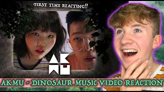 FIRST TIME REACTING TO AKMU - 'DINOSAUR' MUSIC VIDEO REACTION