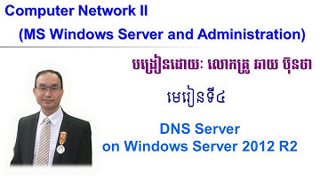 Chapter 4 DNS on Windows Server 2012R2