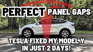 Here's Every Issue On My New Model Y. Tesla Fixed EVERY Panel Gap Issue In 2 Days! by CarsJubilee 5,037 views 10 months ago 25 minutes