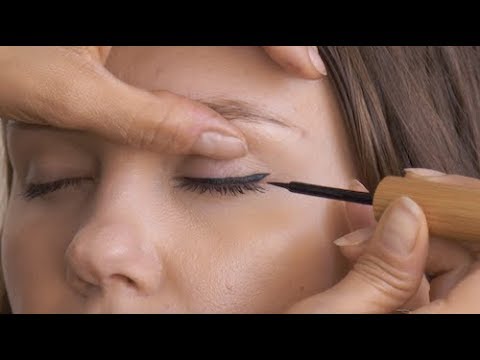 How to Apply Eyeliner & Organic Products | Glow Organic - YouTube