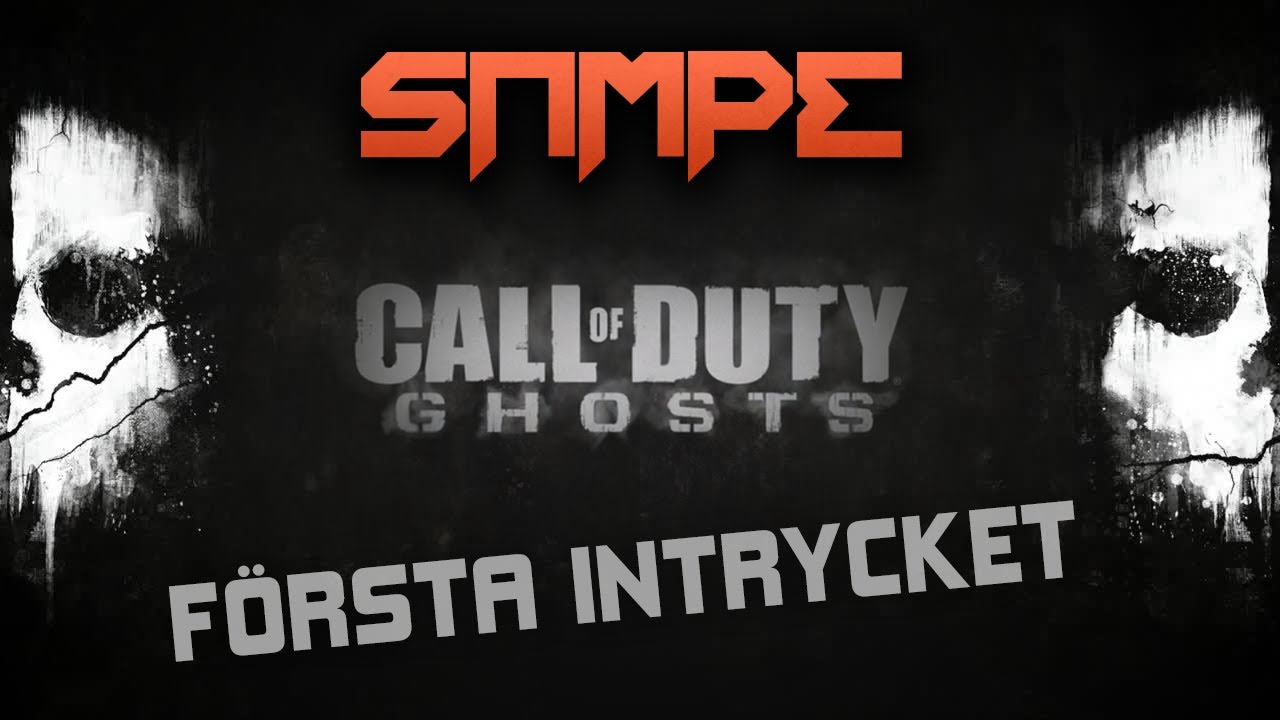 Call Of Duty Ghosts "Första intrycket" (Svenska)