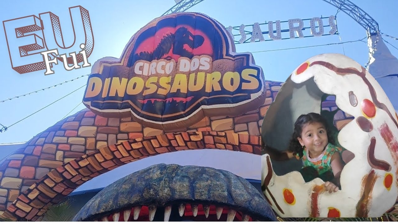 🎪Um Dia no CIRCO DOS DINOSSAUROS! 🦖