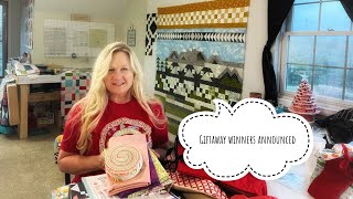 Quilt Shop Haul, a Pattern Share and Giftaways Winners Announced