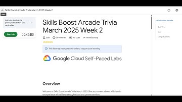 Skills Boost Arcade Trivia March 2025 Week 2 | Lab solution #arcade2025