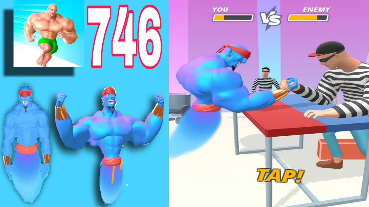 Muscle Rush : GameplayWalkthrough All Levels