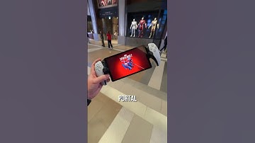 Using the PlayStation Portal in public...