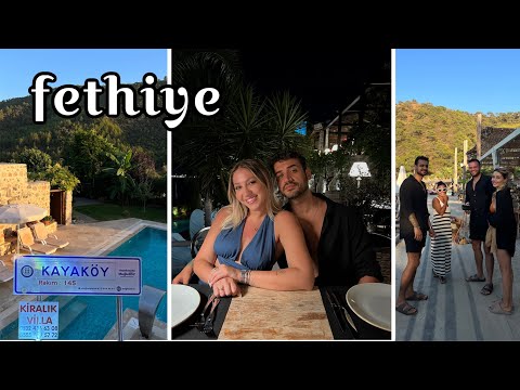 4 KİŞİ 14 KİŞİLİK EV TUTTUK!🏡| 2 çift fethiye’deyiz, ilişki sohbetleri-kavgalar, özetle tatil vlog