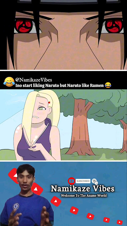 Naruto Ignore Ino 😂 #naruto #namikazevibes #shorts