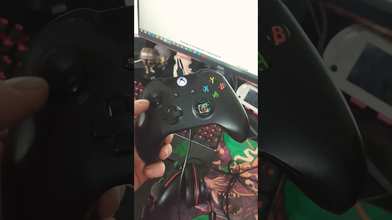 геймпад Xbox One которому плохо!!! 
