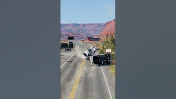 Thumbnail of Realistic Highway Car Crashes #11