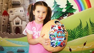 Щенячий Патруль ОГРОМНОЕ ЯЙЦО с сюрпризами PAW PATROL Щенячий Патруль ОГРОМНОЕ ЯЙЦО с сюрпризами PAW PATROL