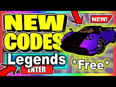 All New Secret Codes New Car Update Roblox Vehicle Legends Youtube - car rev roblox codes