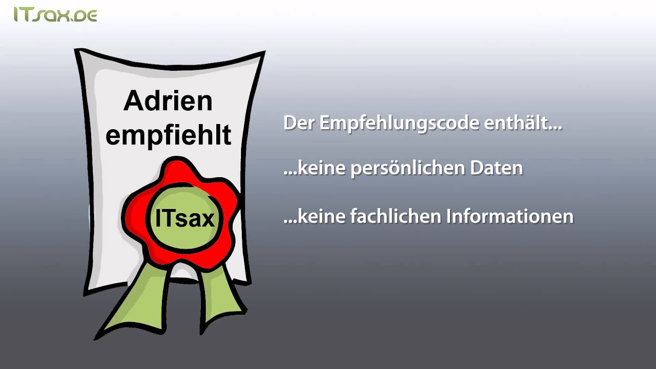 ITsax.de - Bewerberempfehlung - So funktioniert's