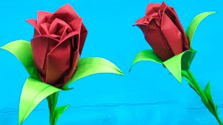 Como hacer rosas 🌹 Rosas de papel 🌸 flores de papel🌹flores para regalar