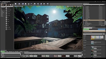 Making of Medieval Town -- Houdini + UE4