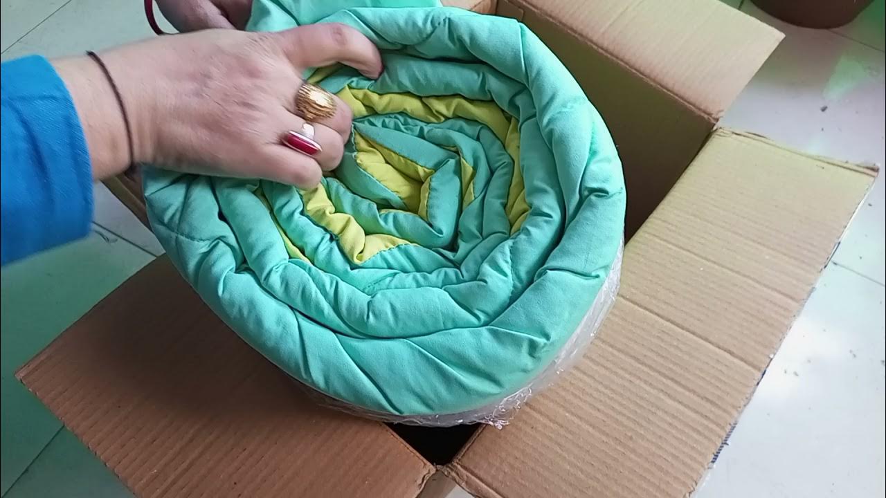 Purchased comforter from Flipkart YouTube