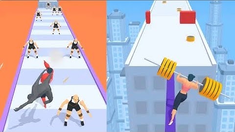 Weight Runner 3D 🏃‍♂️🤷‍♂️ - All Levels Walkthrough  Gameplay ( android, iOS )