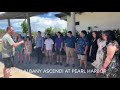 Choir performance at pearl harbor national memorial