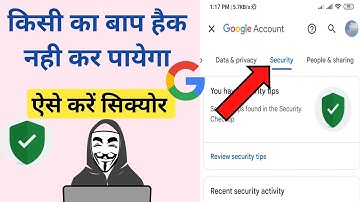 How To Protect Gmail Account From Hackers |secure google account  | Enable 2 step verification gmail