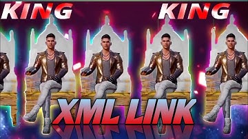 Pubg lobby edit🥀| Pump XML Link ✨|Preset Link🔥