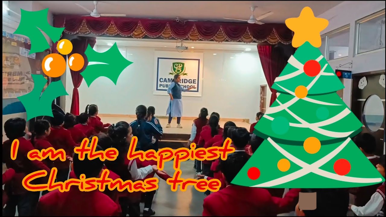 I am the happiest christmas tree | Merry christmas dance video | 25 ...