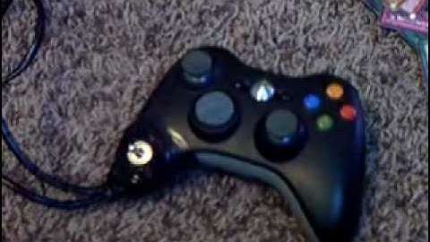 My lag switch built in to my xbox 360 controller