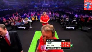 Eric Bristow v Jan Molby - Charity Match