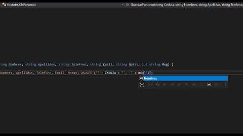 MySql con C# desde INSERT hasta Cargar Datos en DataGridView (Parte 1)