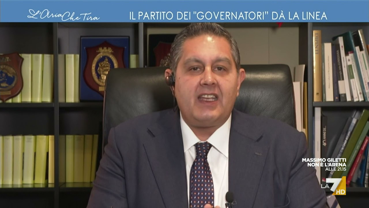Giovanni Toti, Presidente Regione Liguria: 