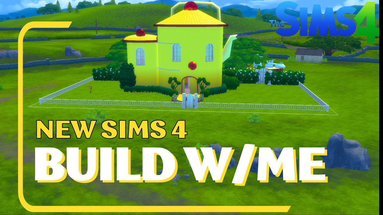 My First Sims 4 Build Ever! The Sims 4 Gameplay| New Sims 4 Player ...