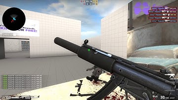 Counter-strike  Global Offensive New MP5-SD GaMePlAy