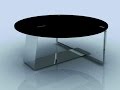 Round Coffee Table With Metal Legs Round Coffee Table With Metal Legs