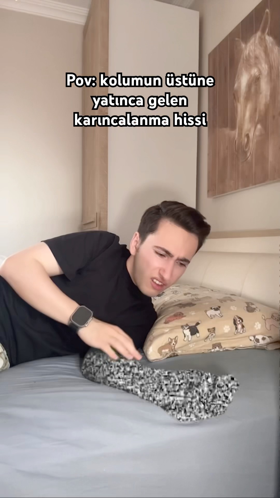 Kolumun üstüne yatınca gelen karıncalanma hissi