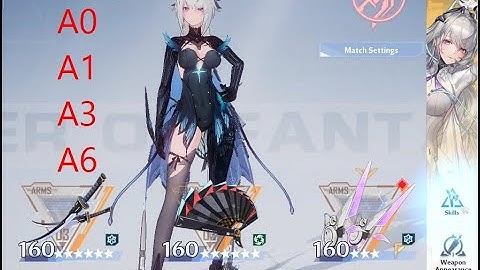 Tower of Fantasy Alyss A0 A1 A3 A6 TEST damage.