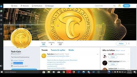 USI-Tech:  Tech-coin official Twitter