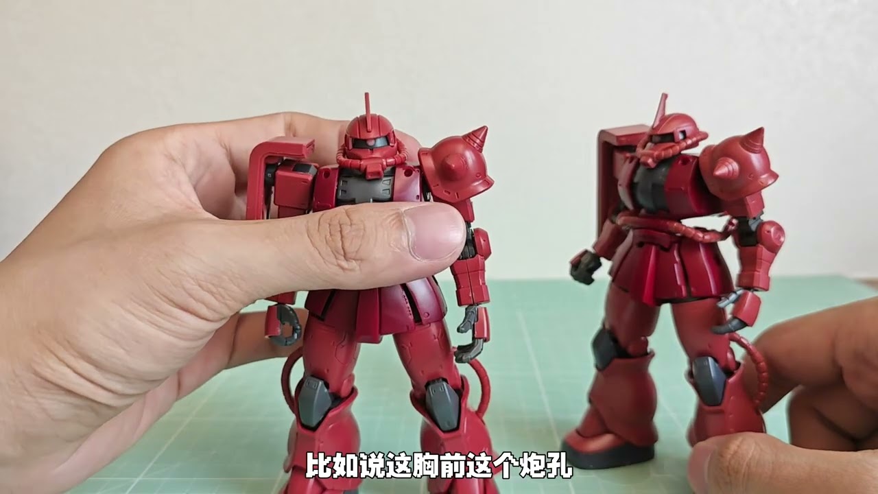 HG-GTO扎古对比测评｜唯美高高摄影×万代模型｜胶佬必看！