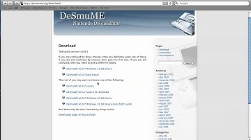 The Nintendo DS Emulator - Desmume (Mac & Windows).mov