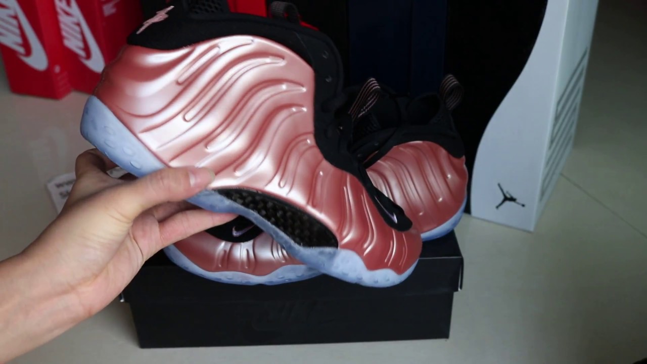 nike foamposite elemental rose