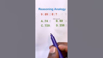 Reasoning Analogy || Resoning Questions || Reasoning Practice Set ||  Analogy Previous year question