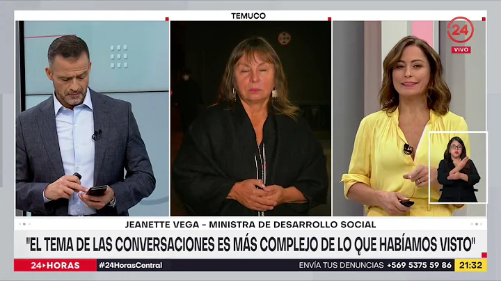 Ministra Jeanette Vega asume coordinacin intermini...