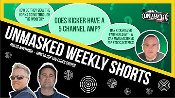 When to Use the Fader With the KEY200.4 Amplifier - Kicker UnMasked - Shorts