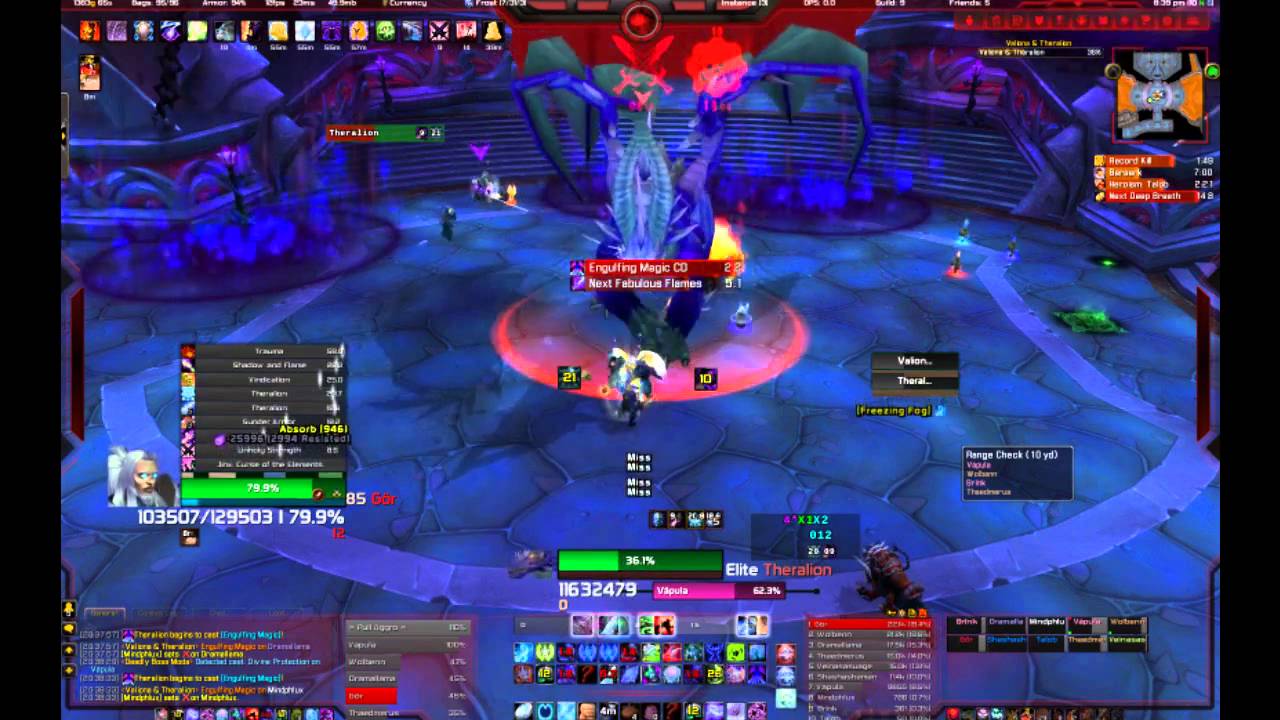 Dissonance vs. Valiona & Theralion (10N)