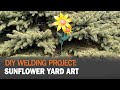 How to Make a Sunflower Yard Art