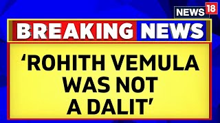 Rohith Vemula Was Not A Dalit, Clean Chit To All Accused: Telangana Police Report | English News