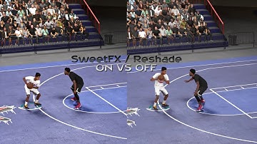 NBA 2K18 MOD - HDR Graphics Mod / SweetFX | Reshade / PC Gameplay