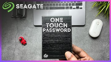 Seagate One Touch HDD Review | Seagate Password Protected 5Tb Hard Drive