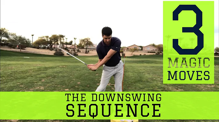 3 MOVES TO START AND FIX YOUR DOWNSWING SEQUENCE |...